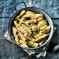 Baked fennel with Parmesan